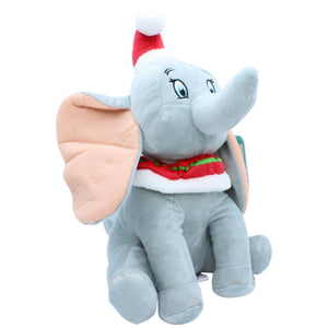 1230710 Sambro Disney Dumbo mit Weihnachts-Sound Kuscheltier Kumpel Leo Elefant neu