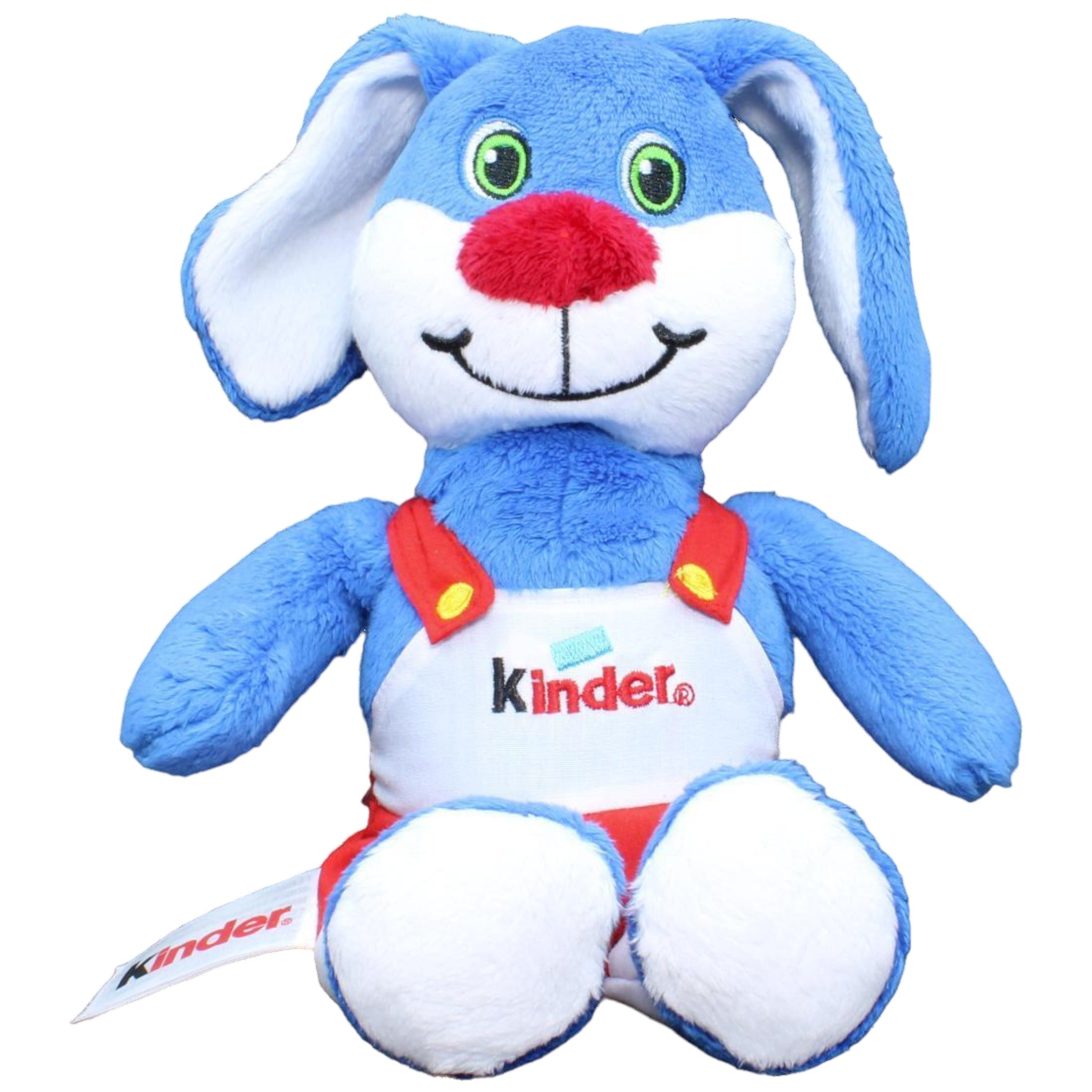 123092 Ferrero Harry Hase mit Latzhose Kuscheltier Kumpel Leo Gebraucht