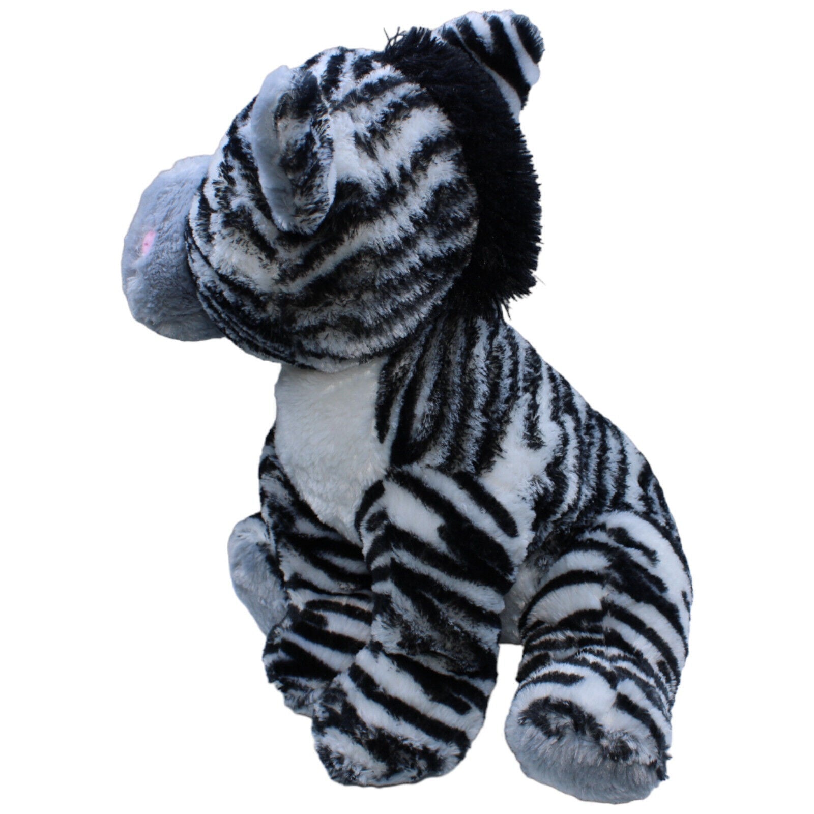 1231016 TEDI Kuschelfreund, Zebra Kuscheltier Kumpel Leo Gebraucht Glubschi