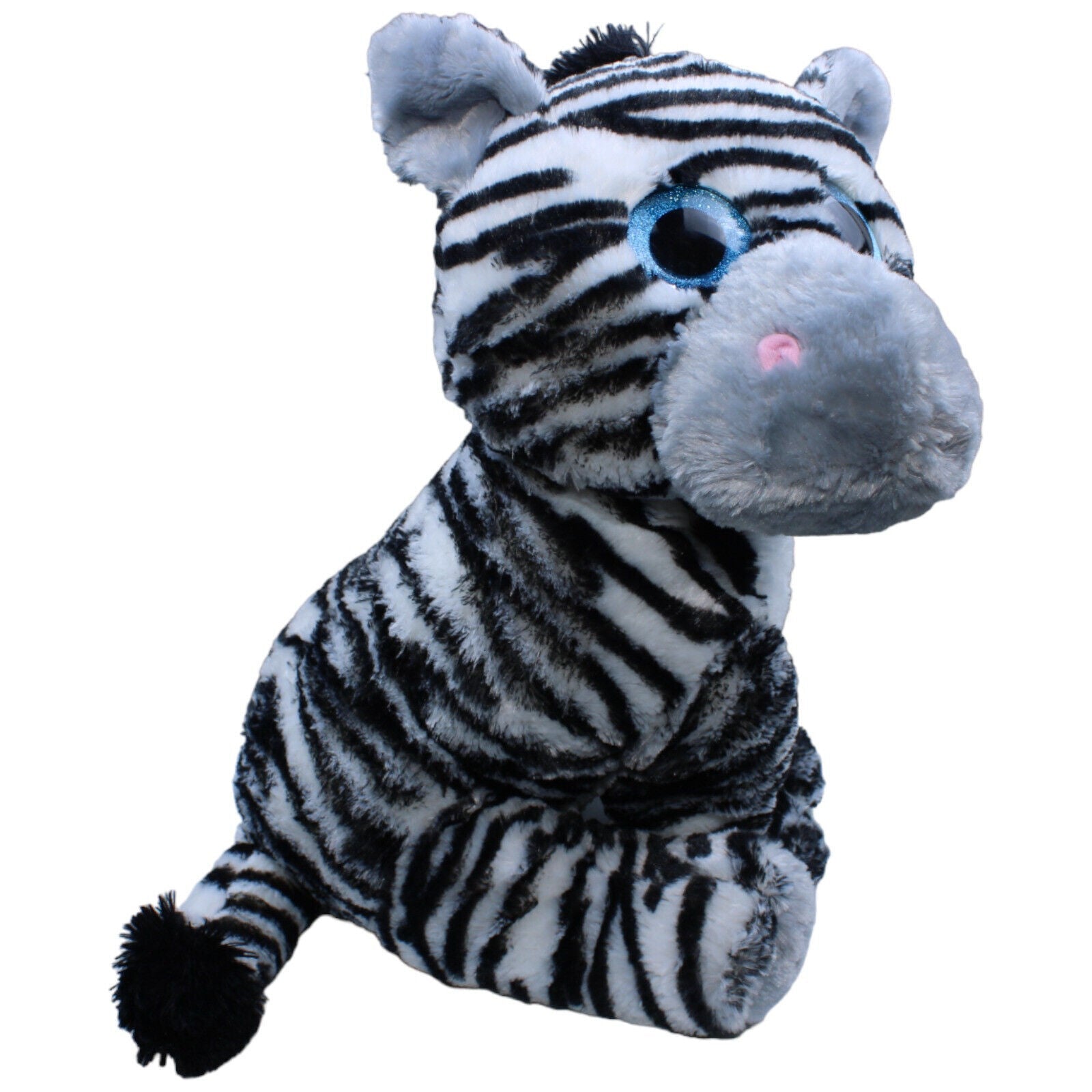 1231016 TEDI Kuschelfreund, Zebra Kuscheltier Kumpel Leo Gebraucht Glubschi