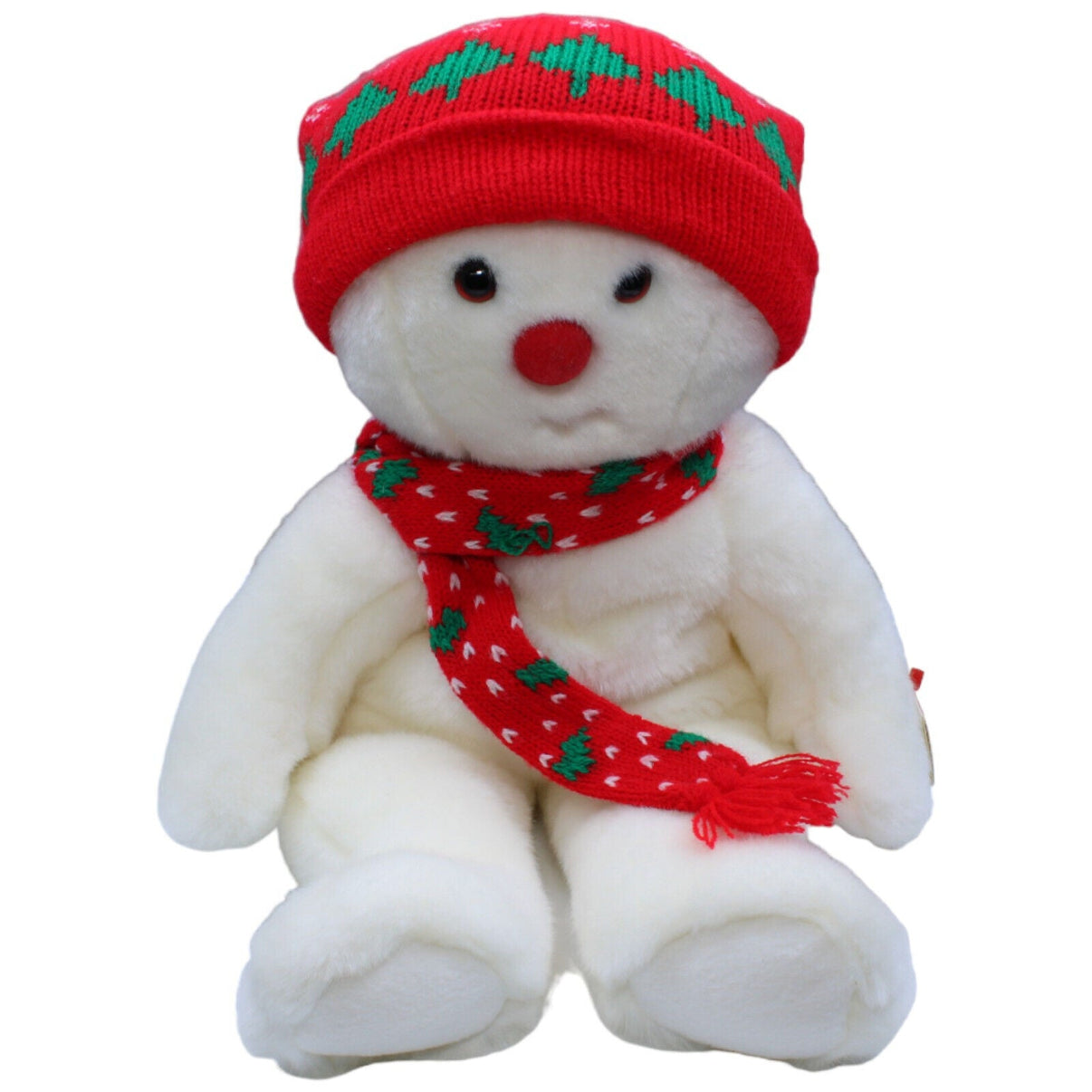 1231042 TY Vintage Buddy, Snowboy Plüschfigur Kumpel Leo neu Schneemann