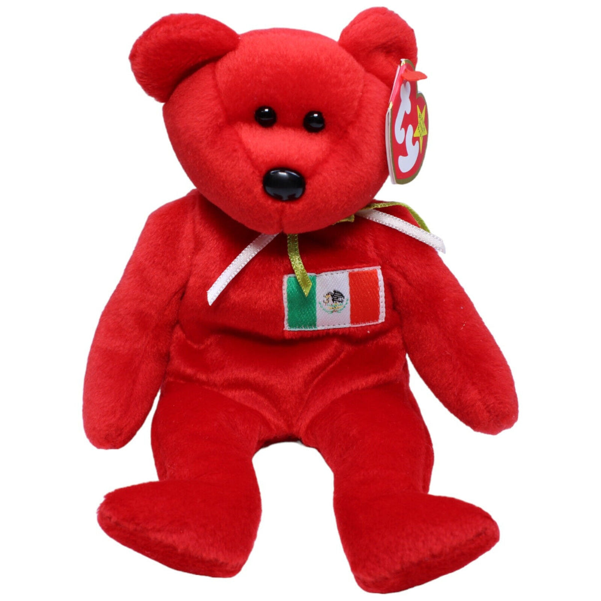 1231044 TY Vintage Beanie Baby, Osito Kuscheltier Kumpel Leo Bär neu