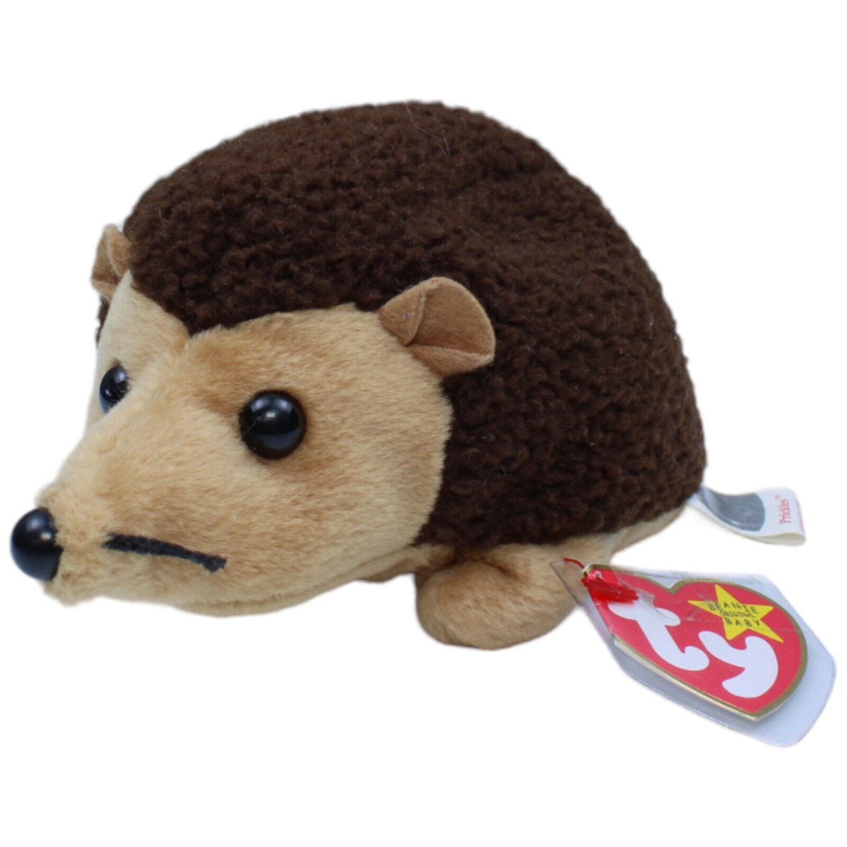 1231056 TY Vintage Beanie Baby, Prickles Kuscheltier Kumpel Leo Igel neu