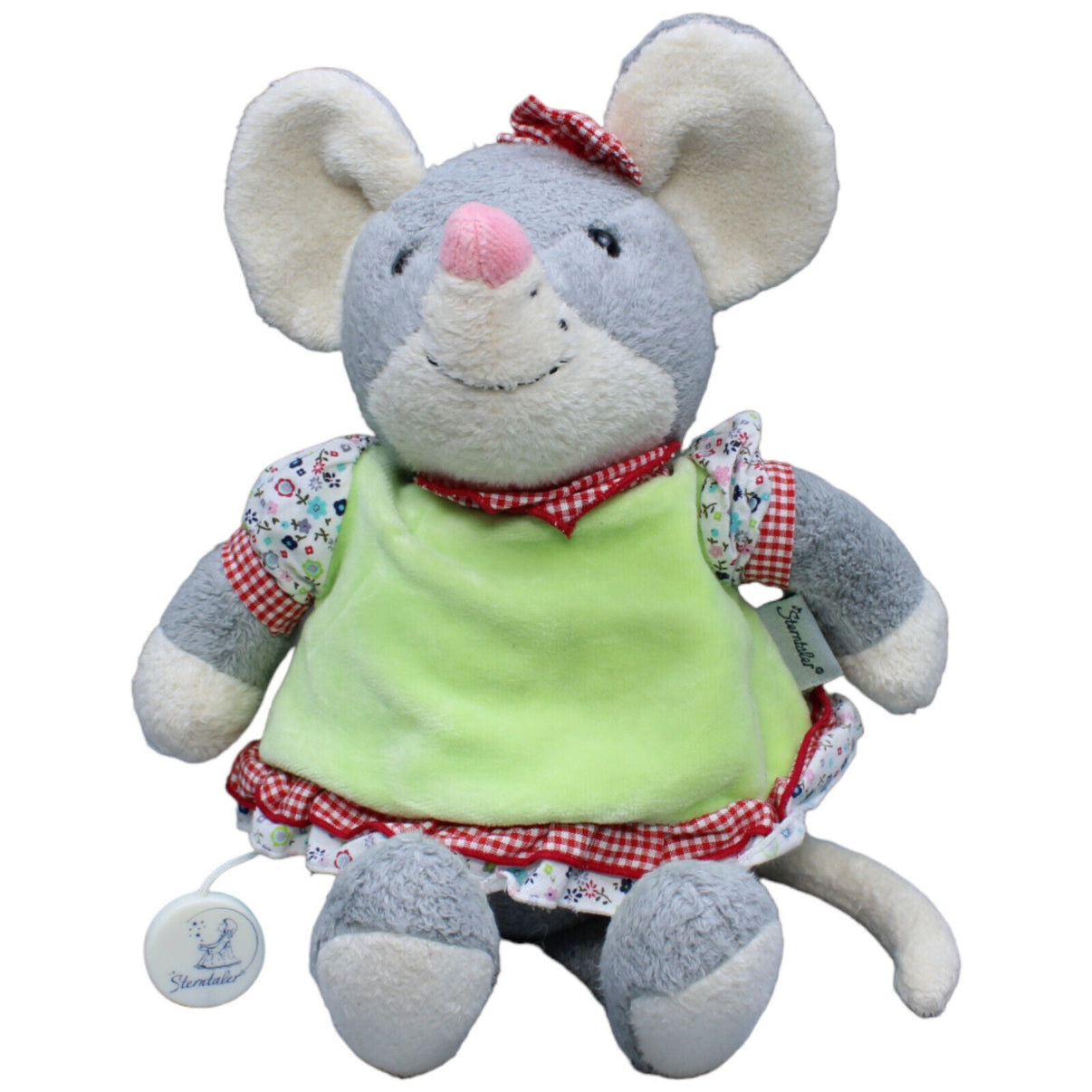 1231075 Sterntaler Spieluhr, Maus mit Kleid Spieluhr Kumpel Leo Gebraucht Maus