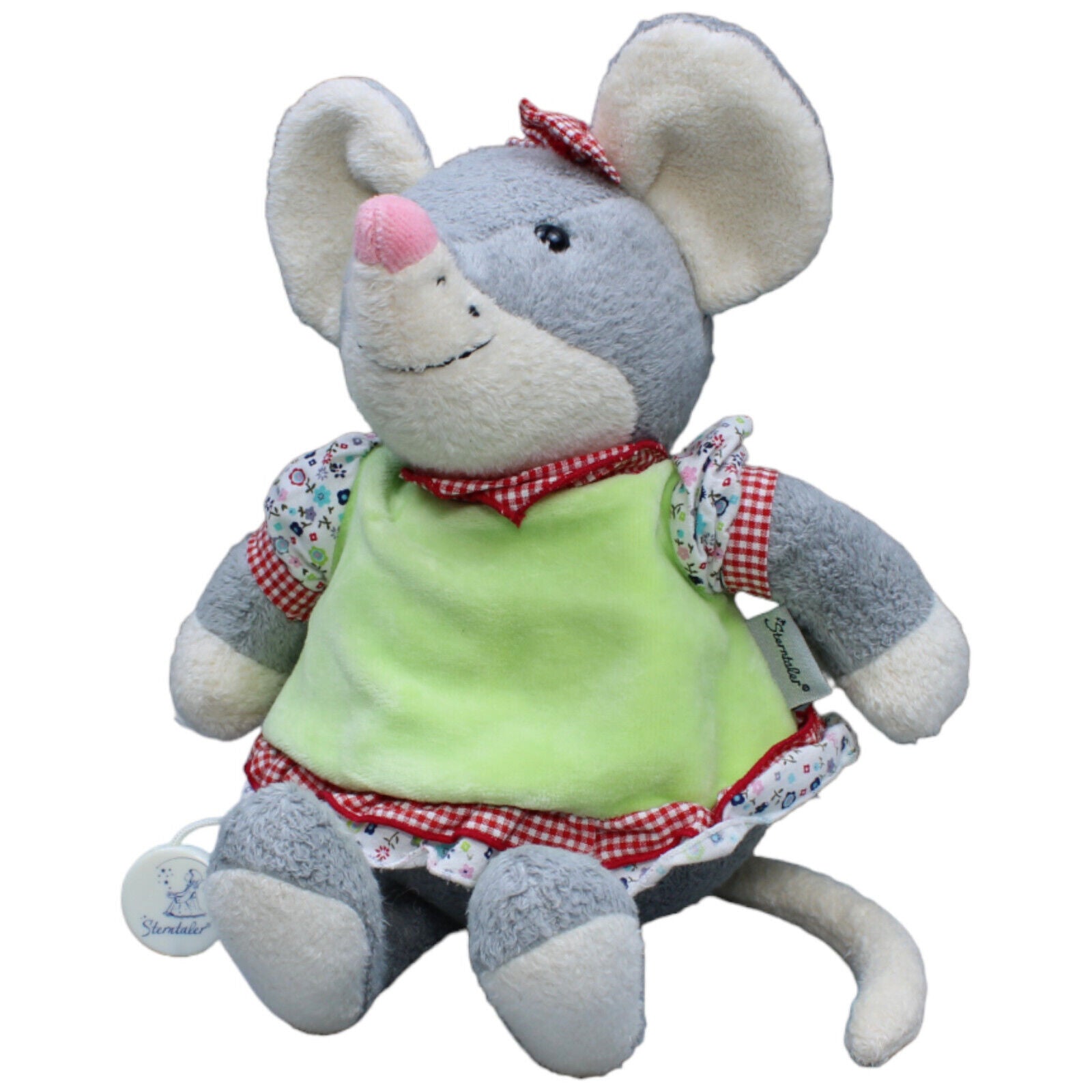 1231075 Sterntaler Spieluhr, Maus mit Kleid Spieluhr Kumpel Leo Gebraucht Maus