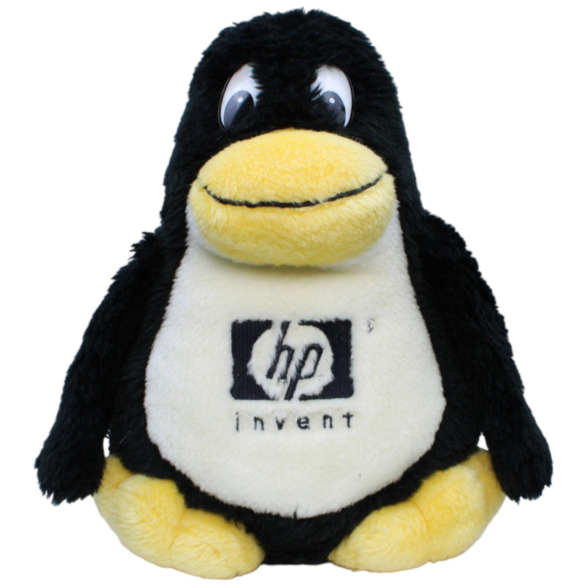 1231096 Unbekannt Vintage Linux Pinguin, HP invent Plüschfigur Kumpel Leo Gebraucht