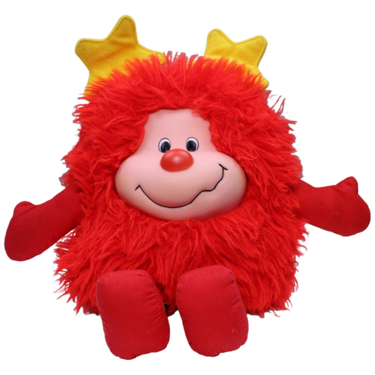 1231098 Mattel Vintage Regina Regenbogen, Sternwicht rot Plüschfigur Kumpel Leo Gebraucht