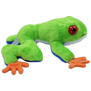 1231100 Momki Frosch, grün Kuscheltier Kumpel Leo Gebraucht