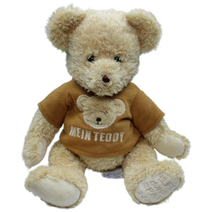 1231150 Heunec Teddy-Bär mit T-Shirt "Mein Teddy" Kuscheltier Kumpel Leo Gebraucht Heunec