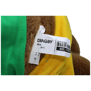 1231163 IKEA Elch, DRAGBY mit Brasilien Hose & Shirt Kuscheltier Kumpel Leo Gebraucht