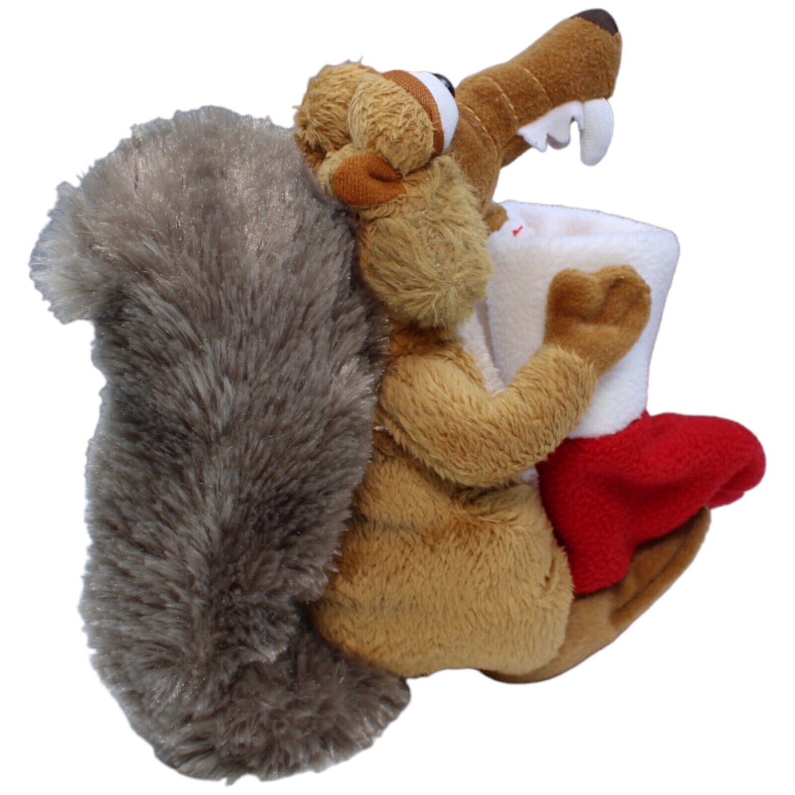 1231170 Ice Age Scrat mit Weihnachtsstrumpf aus Ice Age Kuscheltier Kumpel Leo Gebraucht Säbelzahn-Eichhörnchen