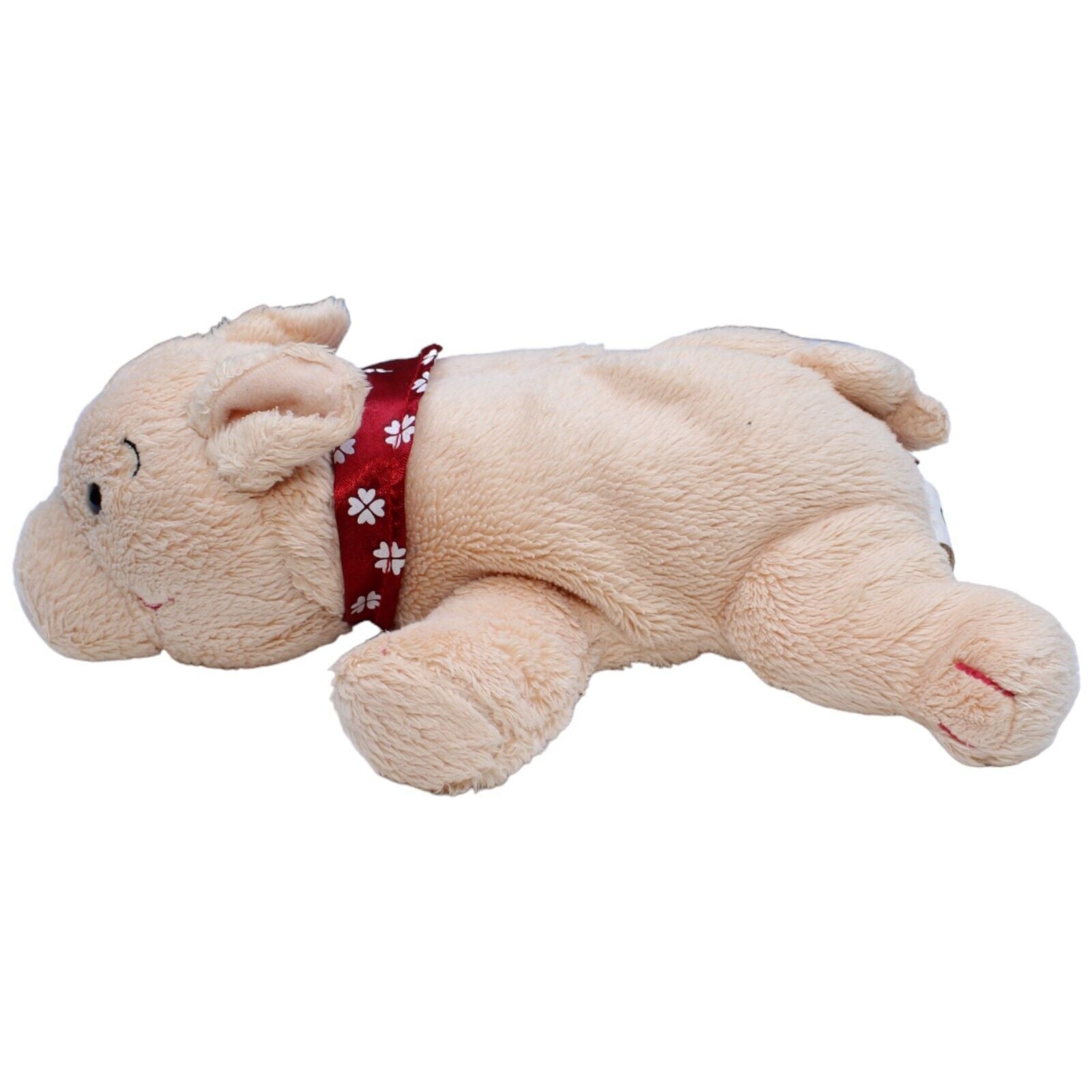 1231178 TCM Quietschendes Schwein, rosa Kuscheltier Kumpel Leo Gebraucht