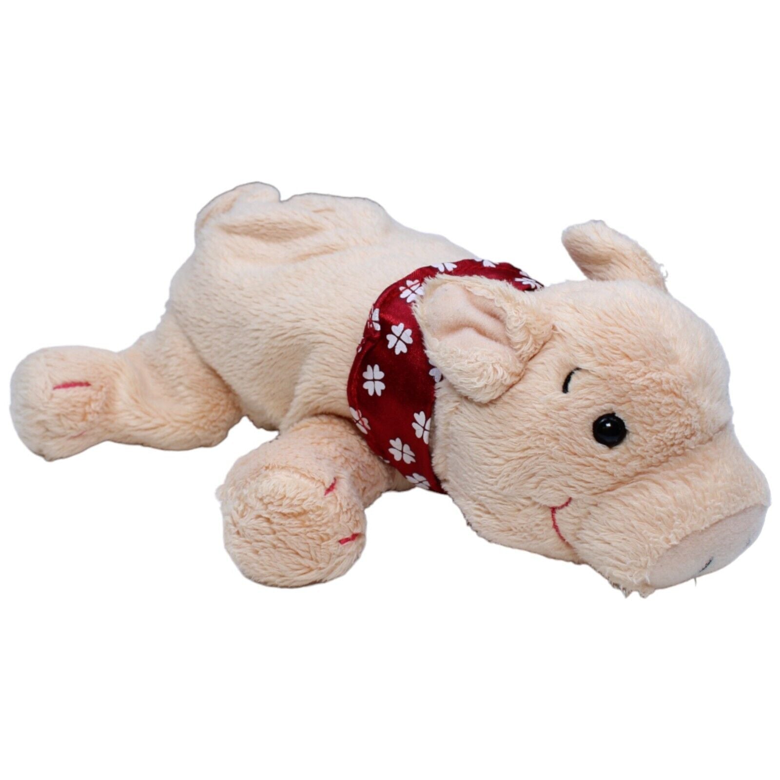 1231178 TCM Quietschendes Schwein, rosa Kuscheltier Kumpel Leo Gebraucht