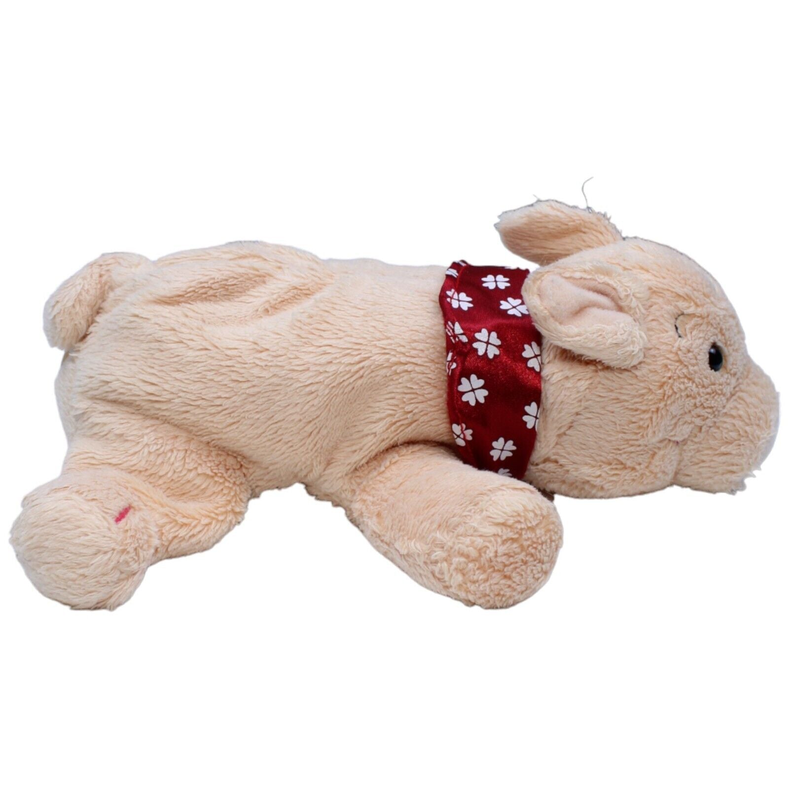 1231178 TCM Quietschendes Schwein, rosa Kuscheltier Kumpel Leo Gebraucht