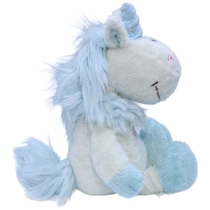 1231185 NICI Einhorn, hellblau Kuscheltier Kumpel Leo Gebraucht