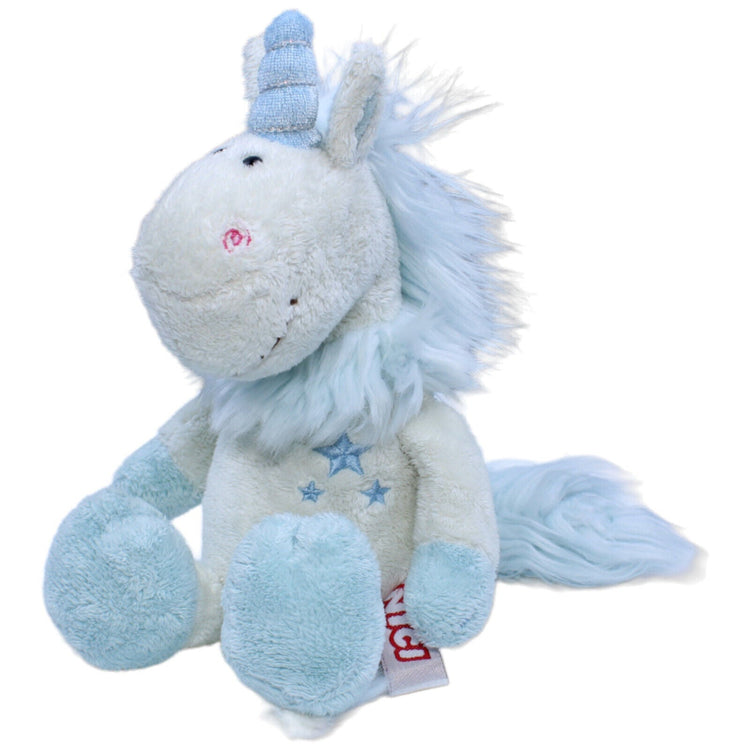 1231185 NICI Einhorn, hellblau Kuscheltier Kumpel Leo Gebraucht