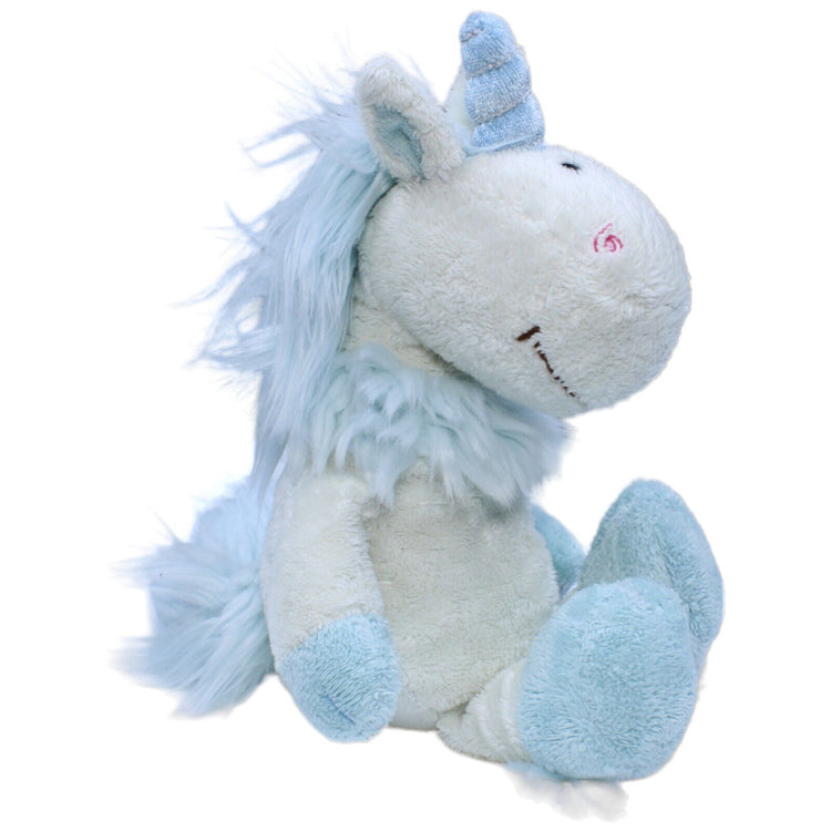 1231185 NICI Einhorn, hellblau Kuscheltier Kumpel Leo Gebraucht