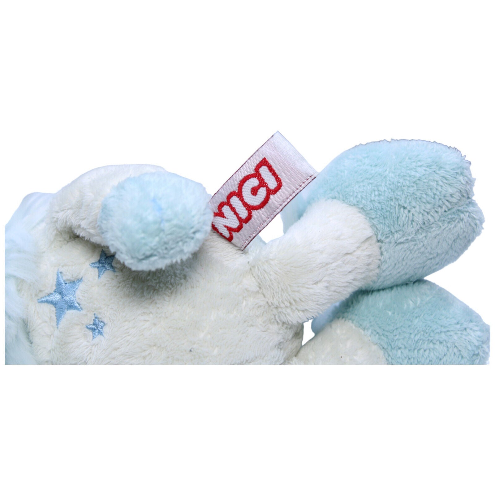 1231185 NICI Einhorn, hellblau Kuscheltier Kumpel Leo Gebraucht