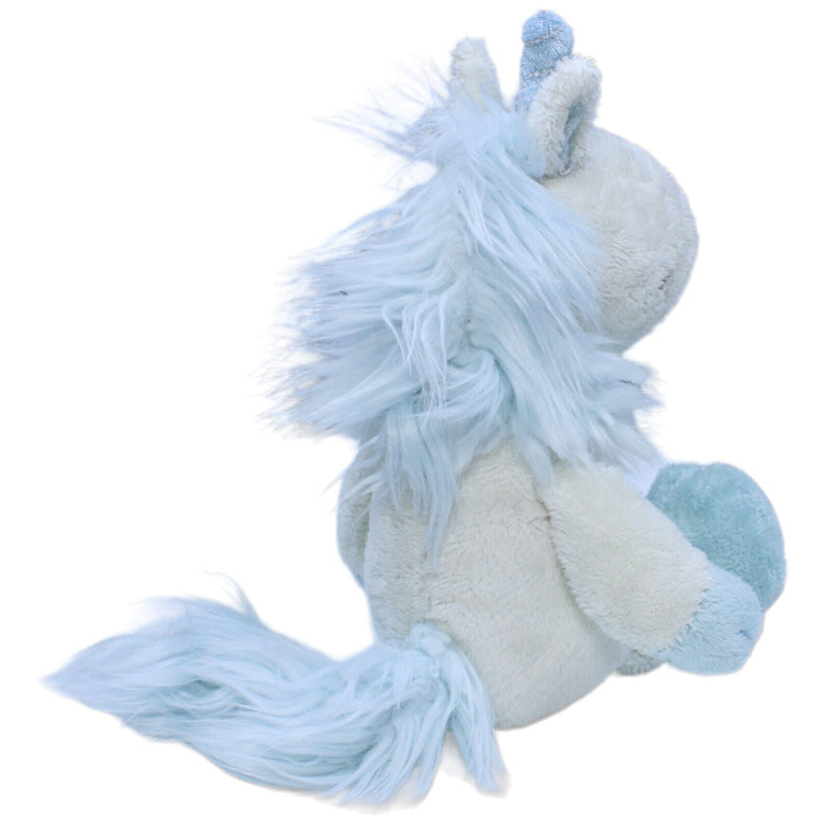 1231185 NICI Einhorn, hellblau Kuscheltier Kumpel Leo Gebraucht