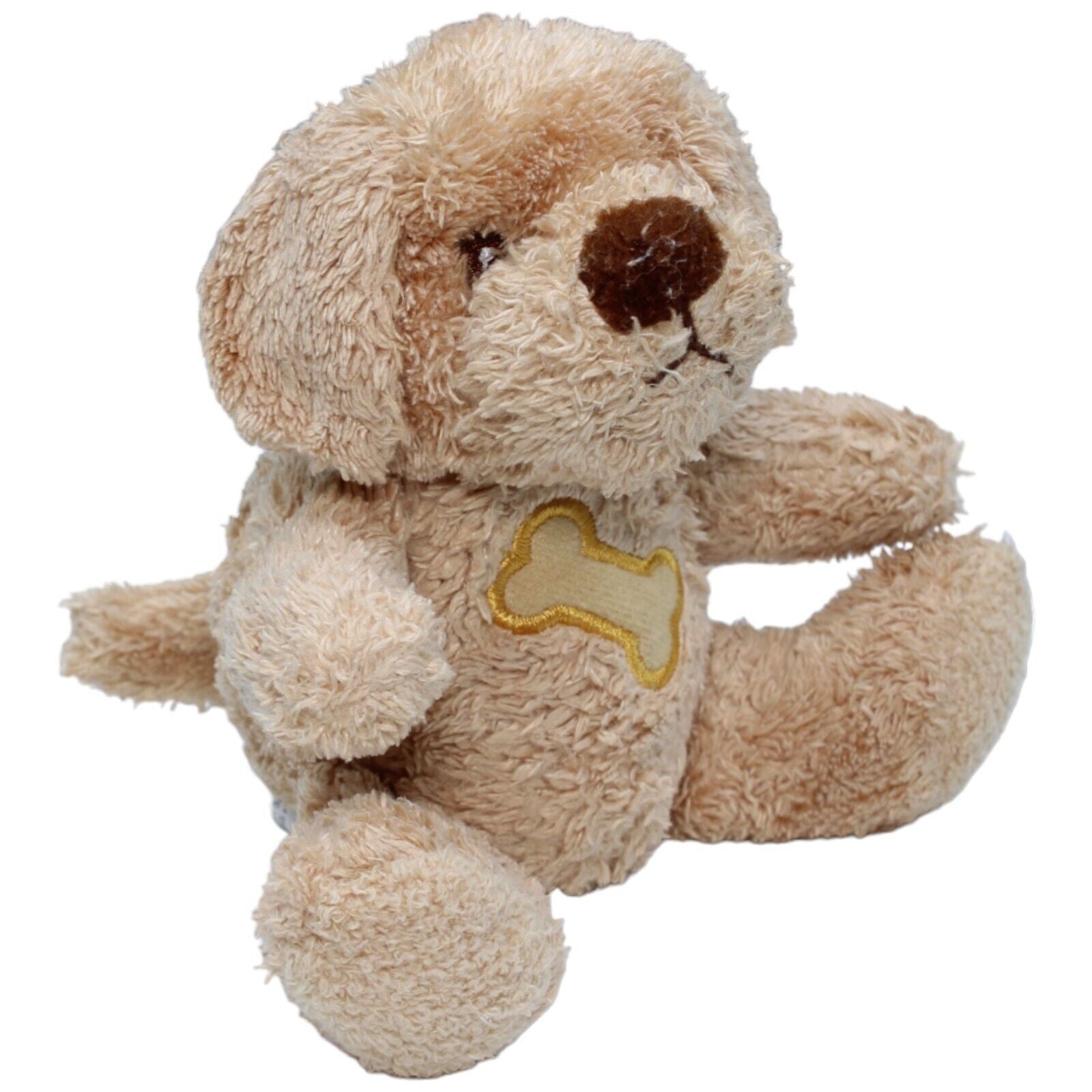 1231198 Yves Rocher Hund, beige Kuscheltier Kumpel Leo Gebraucht