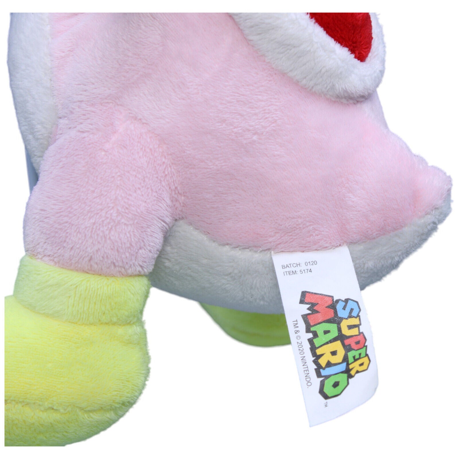 1231312 Nintendo Yoshi, rosa Plüschfigur Kumpel Leo Gebraucht Nintendo