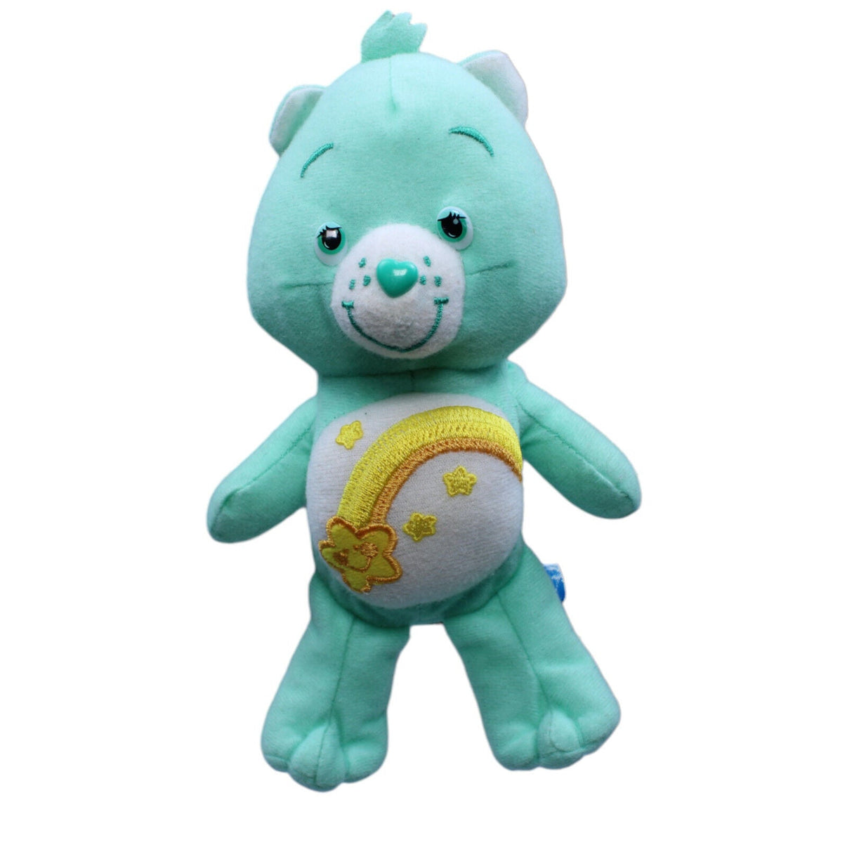 1231339 Care Bears Wunschbärchi aus Die Glücksbärchis, türkis Kuscheltier Kumpel Leo Gebraucht