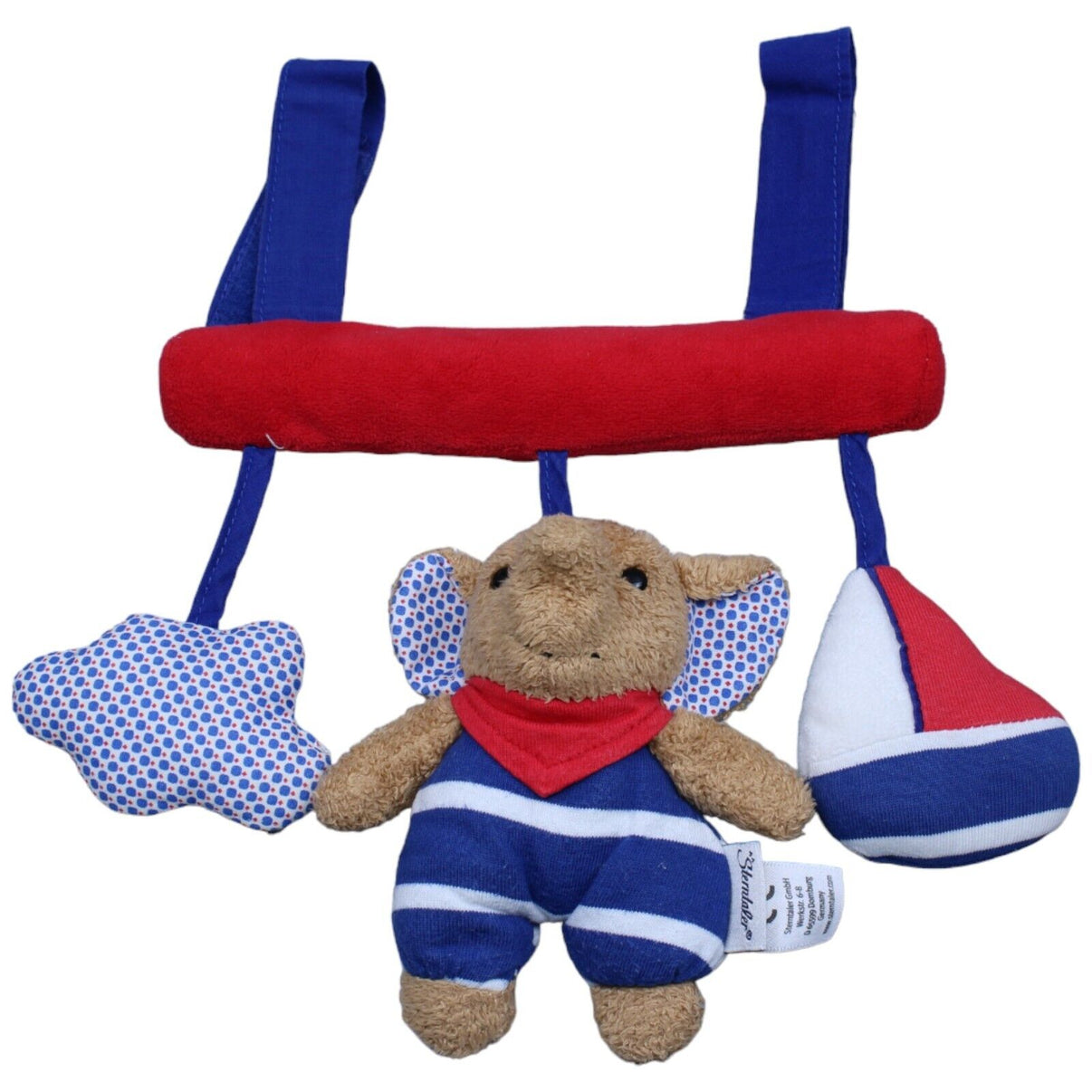 1231346 Sterntaler Kinderwagen-Kette, Erwin Elefant Kinderwagen-Kette Kumpel Leo Gebraucht