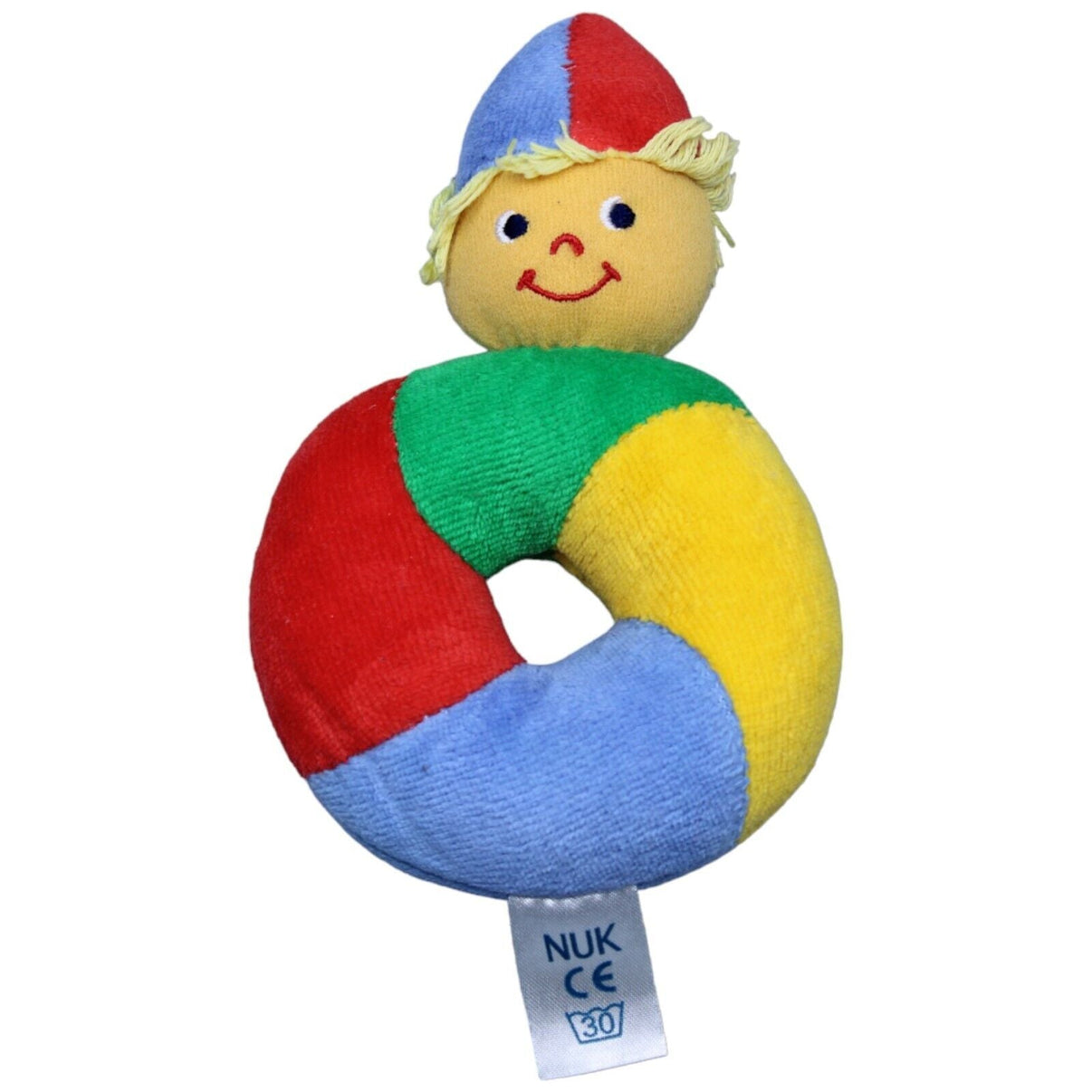 1231353 NUK Vintage Greifling, Junge bunt Greifling Kumpel Leo Gebraucht