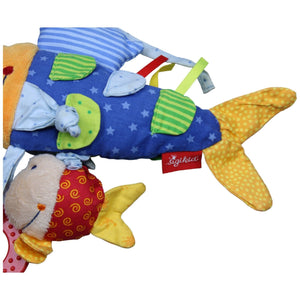 1231355 Sigikid Activity-Kuscheltier, Fisch mit Vibration bunt Activity-Kuscheltier Kumpel Leo Gebraucht