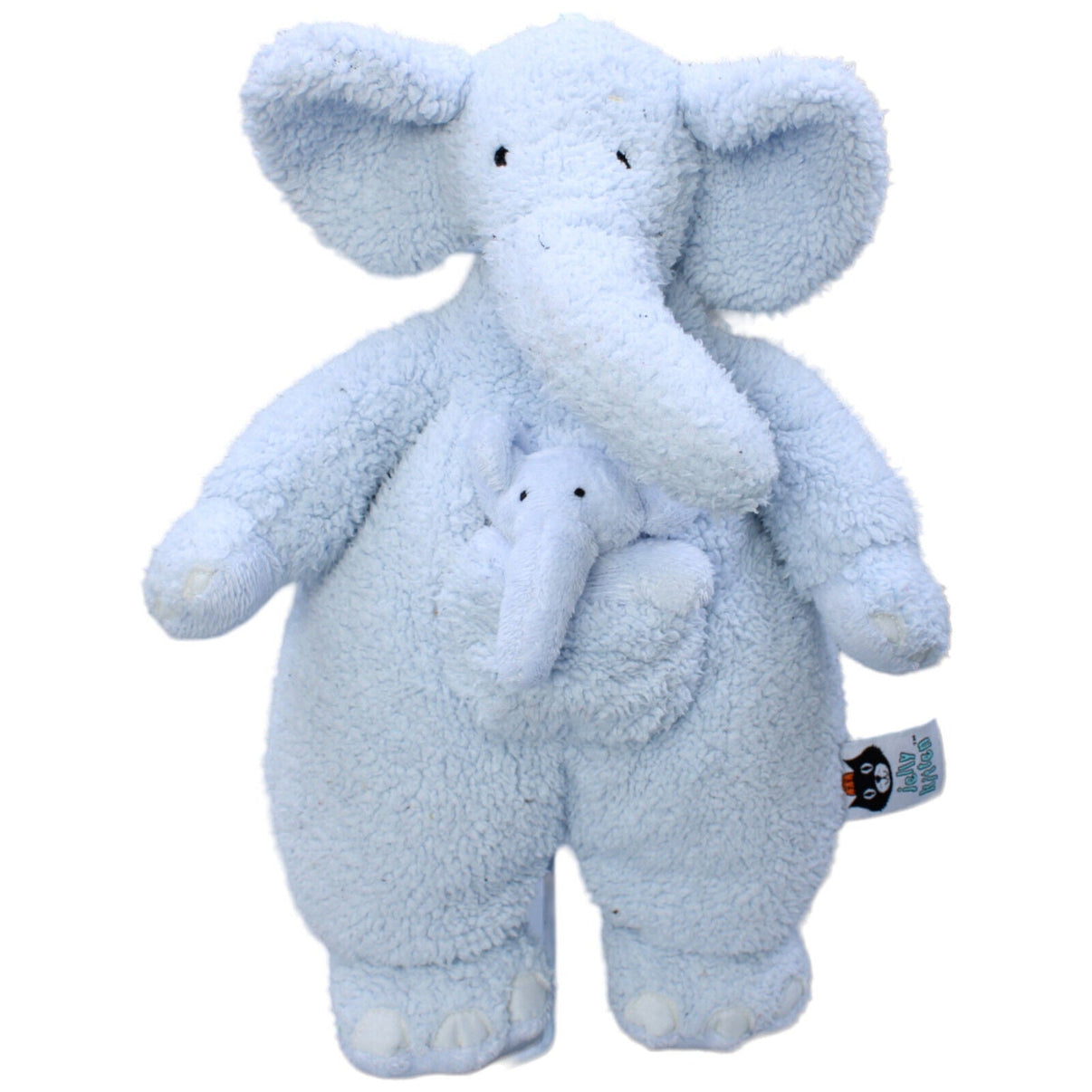 1231378 Jelly Kitten Elefant mit Baby Kuscheltier Kumpel Leo Gebraucht