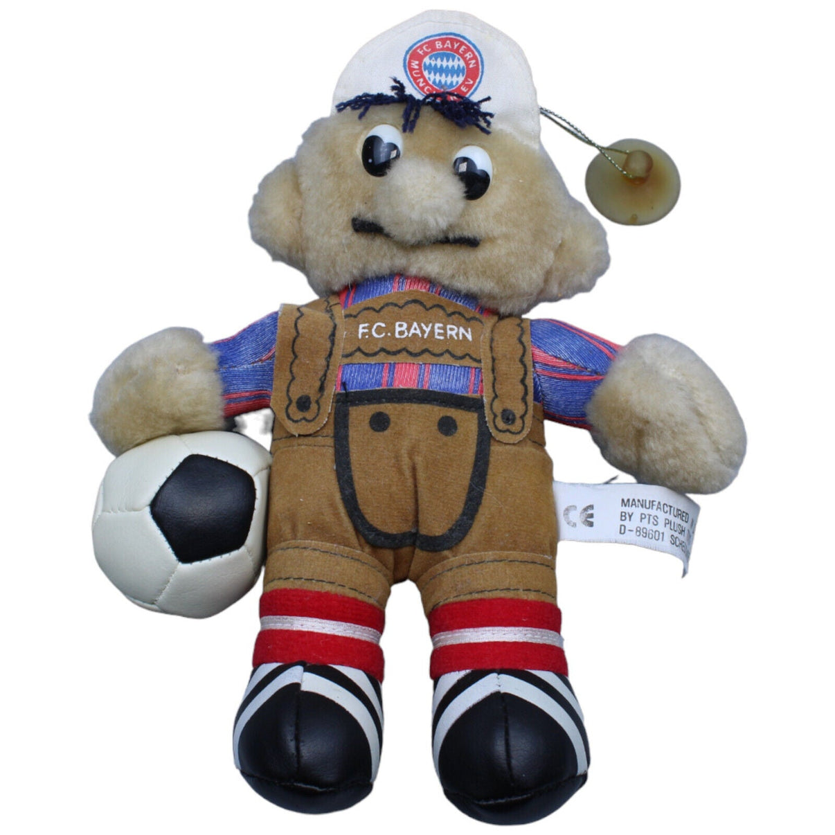 1231394 Plush Toys Vintage FC Bayern München Stoffpuppe Plüschfigur Kumpel Leo Gebraucht