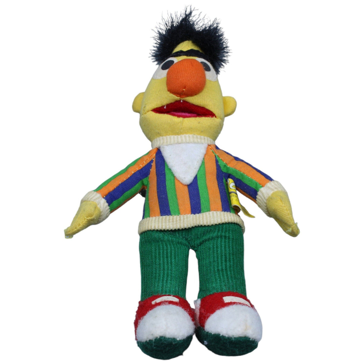 1231410 IGEL Vintage Bert aus Sesamstraße Plüschfigur Kumpel Leo Gebraucht
