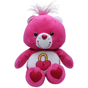 1231428 Care Bears Geheimnisbärchi aus Die Glücksbärchis, pink Kuscheltier Kumpel Leo Gebraucht