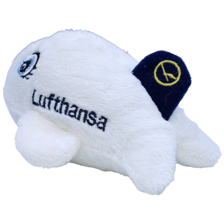 1231432 Lufthansa Lufthansa Flugzeug, klein Plüschfigur Kumpel Leo Gebraucht