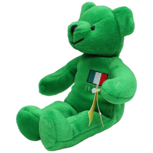 1231435 Sunkid Teddybär grün, ITALY Kuscheltier Kumpel Leo neu