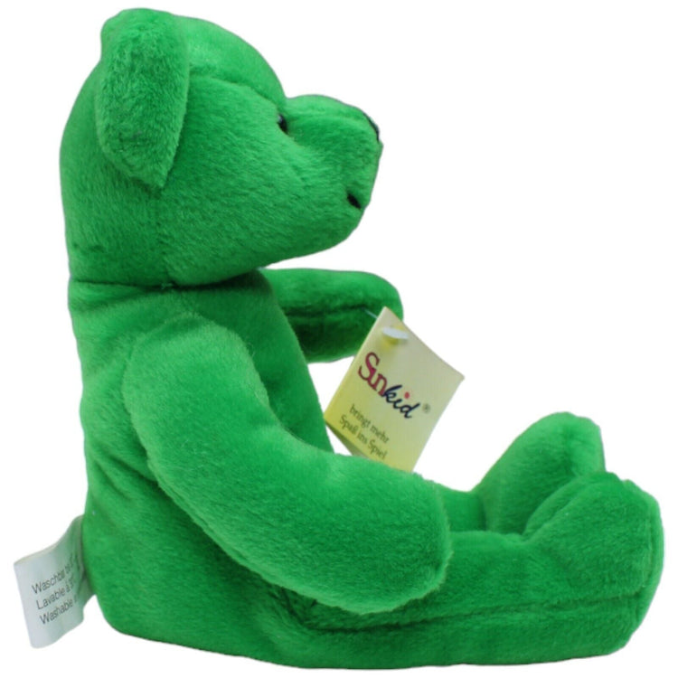 1231435 Sunkid Teddybär grün, ITALY Kuscheltier Kumpel Leo neu