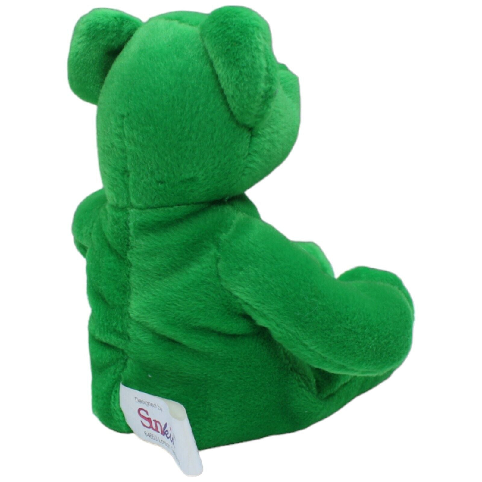 1231435 Sunkid Teddybär grün, ITALY Kuscheltier Kumpel Leo neu