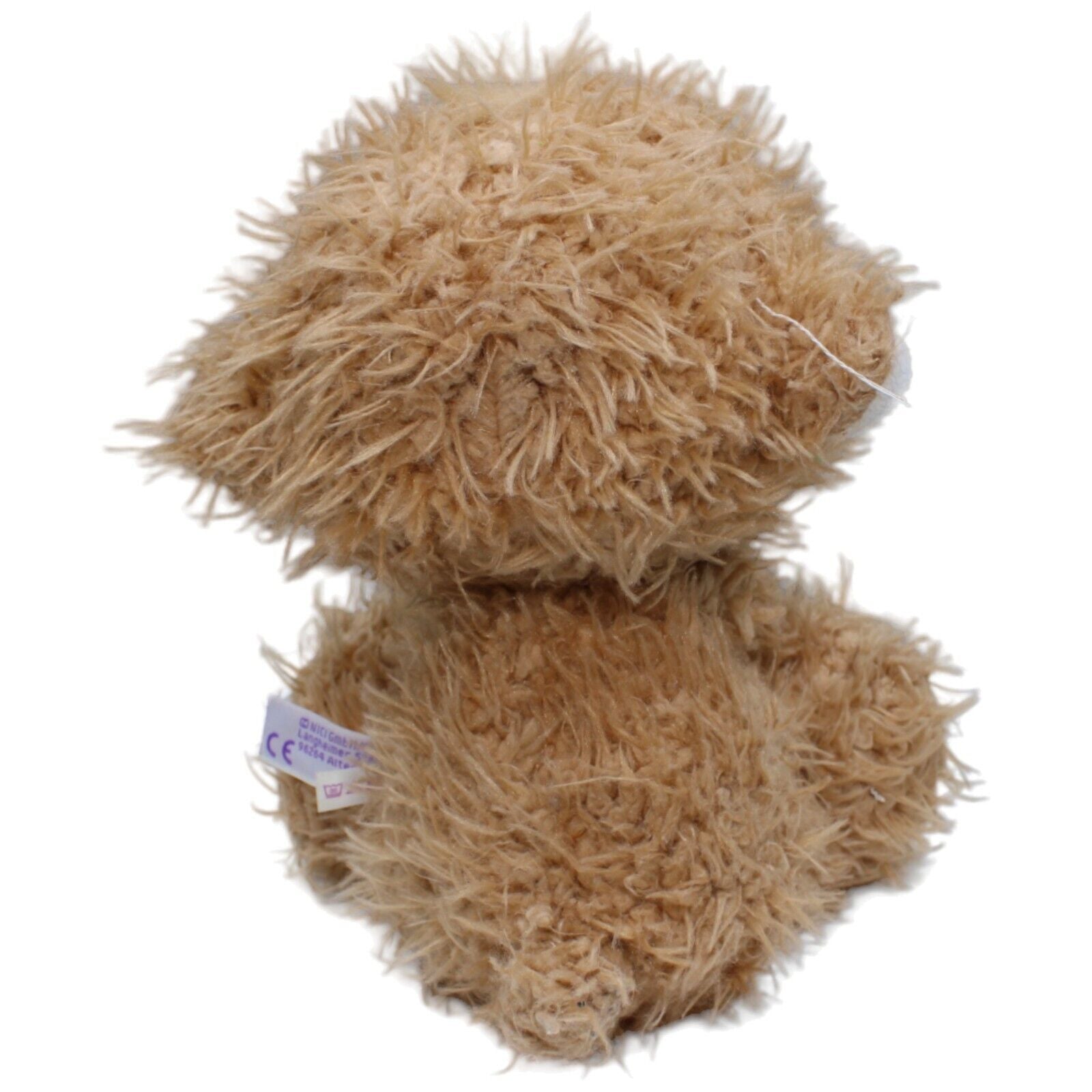 1231436 NICI Teddybär mit gepunkteten Füßen, braun Kuscheltier Kumpel Leo Gebraucht