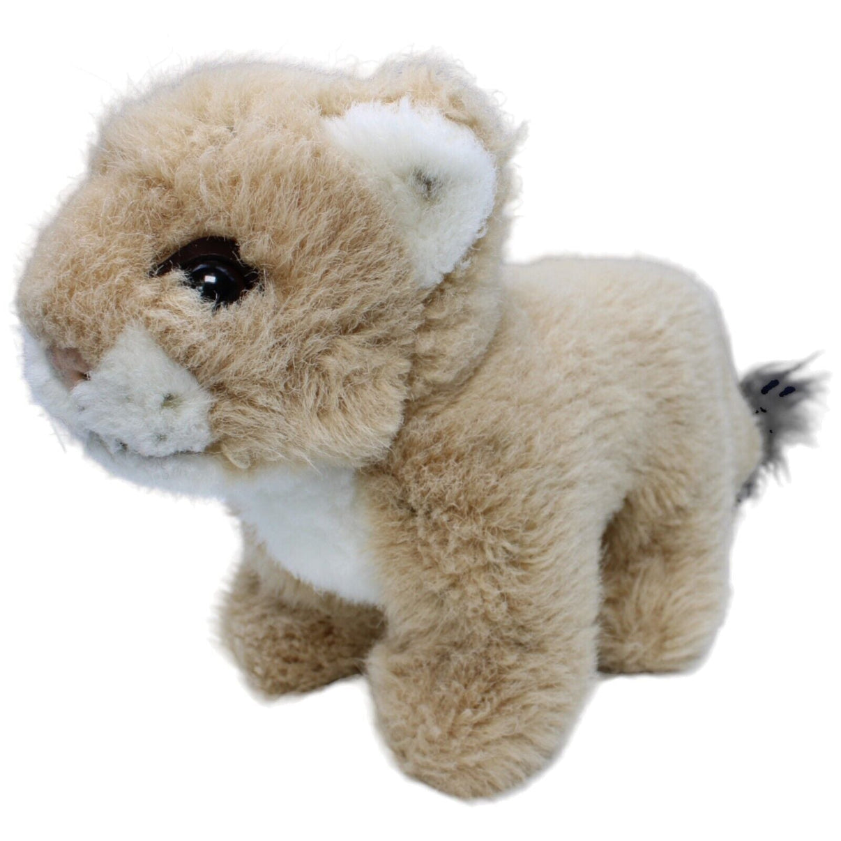 1231437 WWF Vintage Löwen-Baby Kuscheltier Kumpel Leo Gebraucht