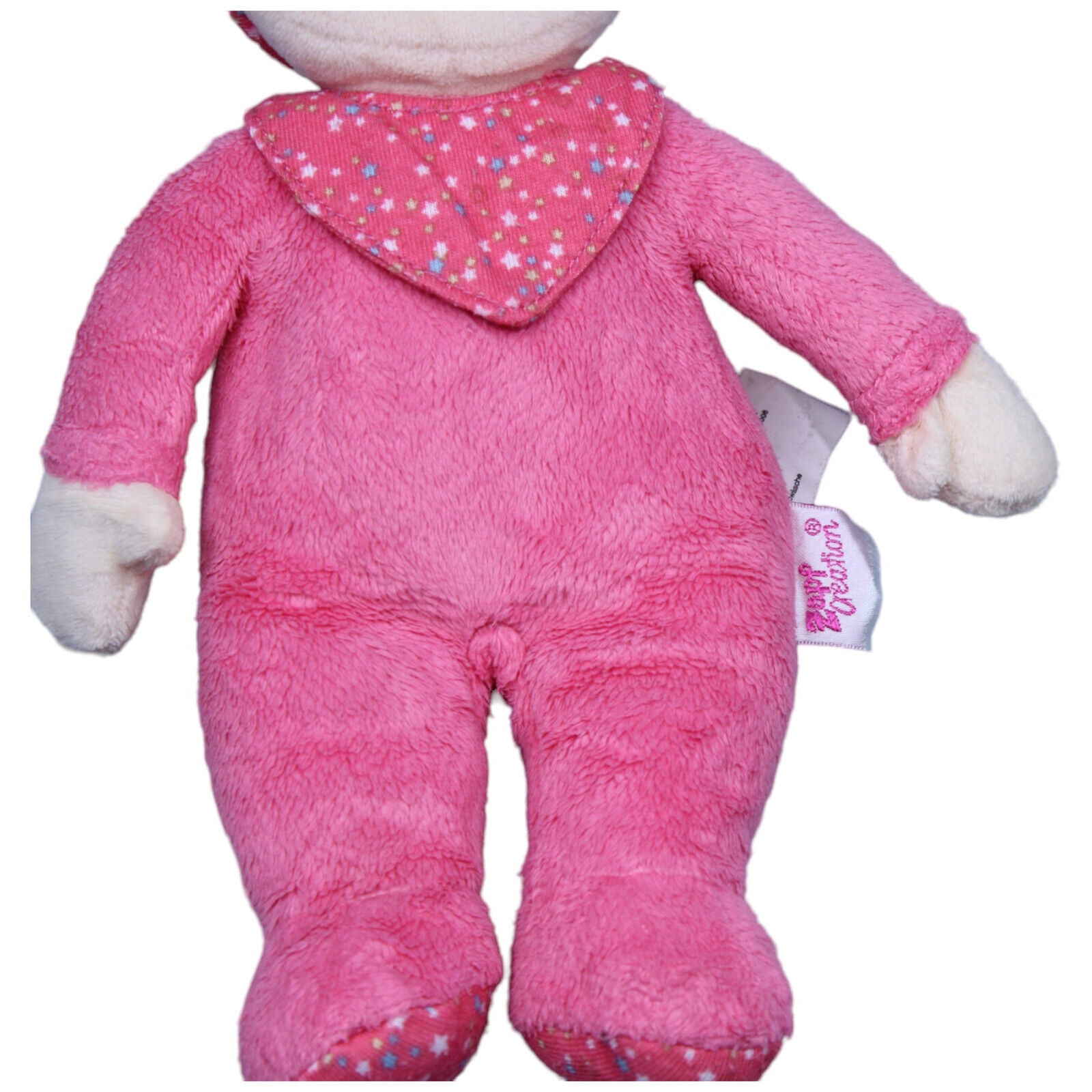 1231449 Zapf Baby Annabell Stoffpuppe, pink Puppe Kumpel Leo Gebraucht