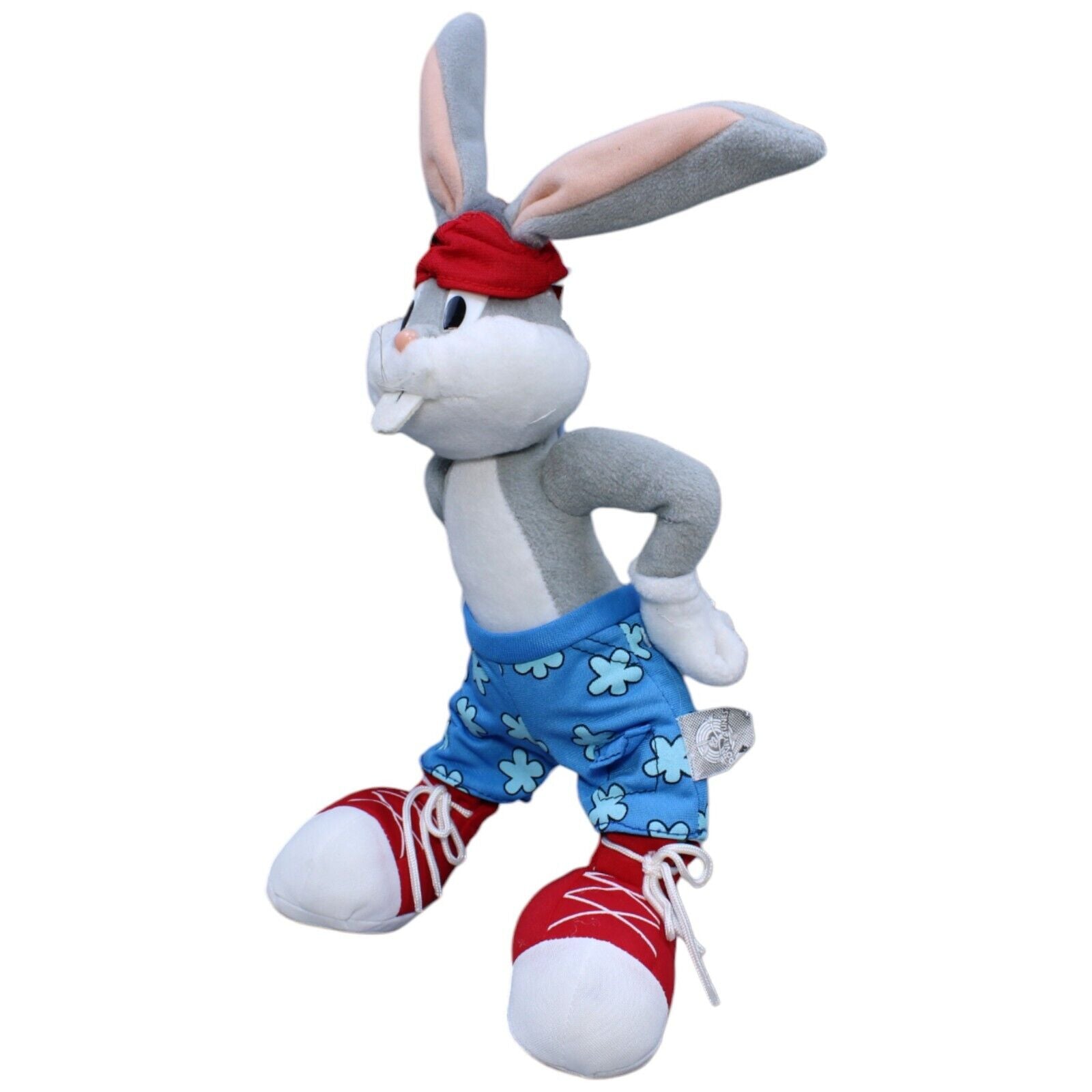 1231470 Play by Play Looney Tunes, Bugs Bunny mit Cap, Hose & Schuhen Kuscheltier Kumpel Leo Gebraucht Hase