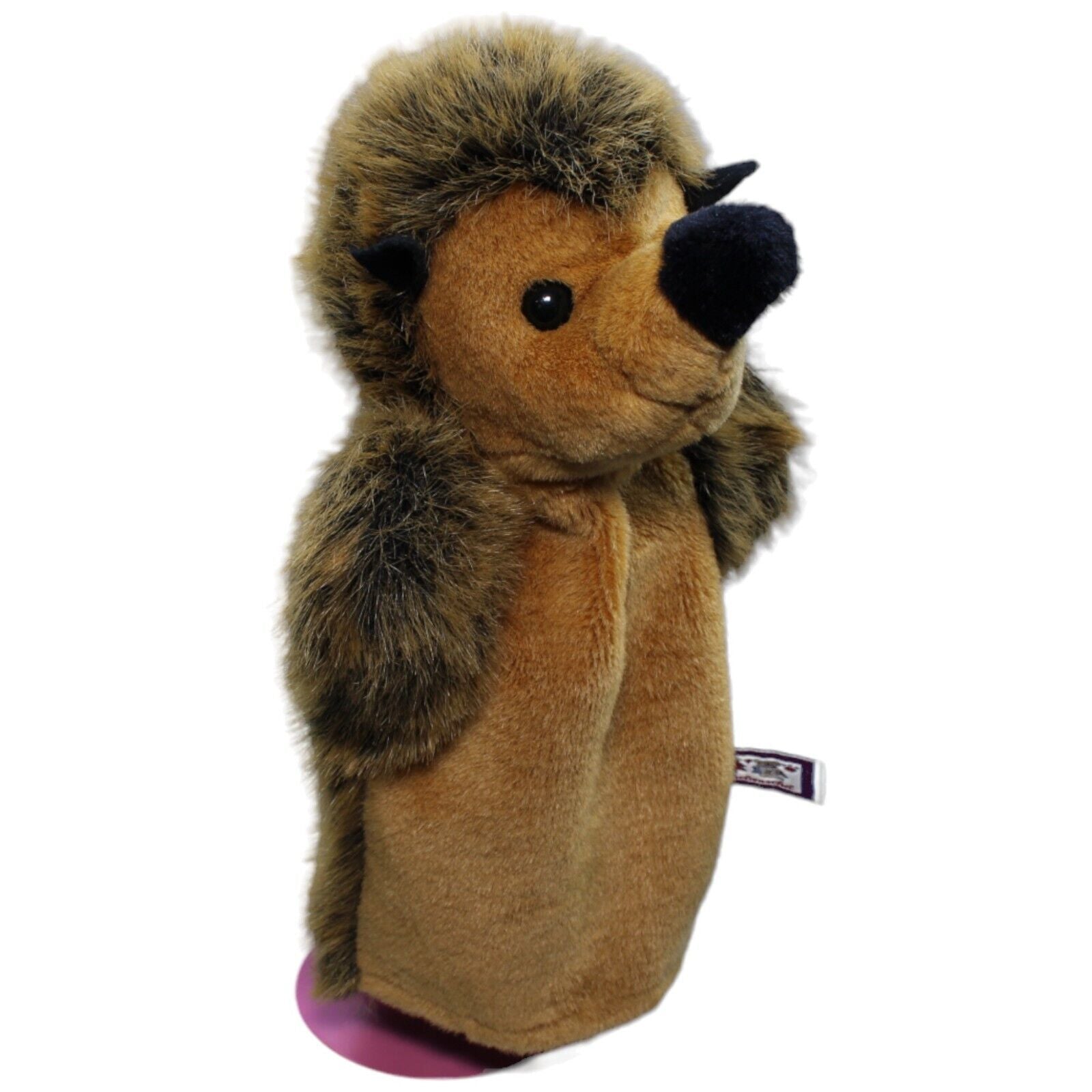 1231535 Kuschelwuschel Handpuppe, Igel braun Handpuppe Kumpel Leo Gebraucht