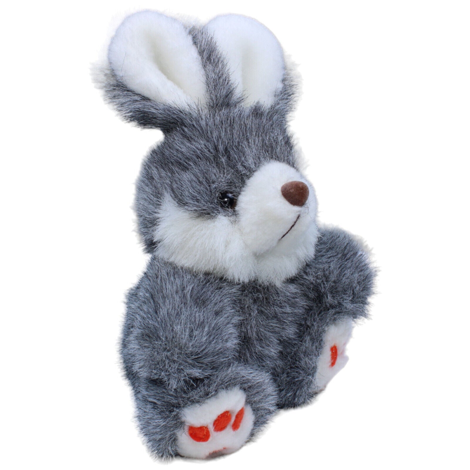 1231556 Yves Rocher Hase, grau Kuscheltier Kumpel Leo Gebraucht