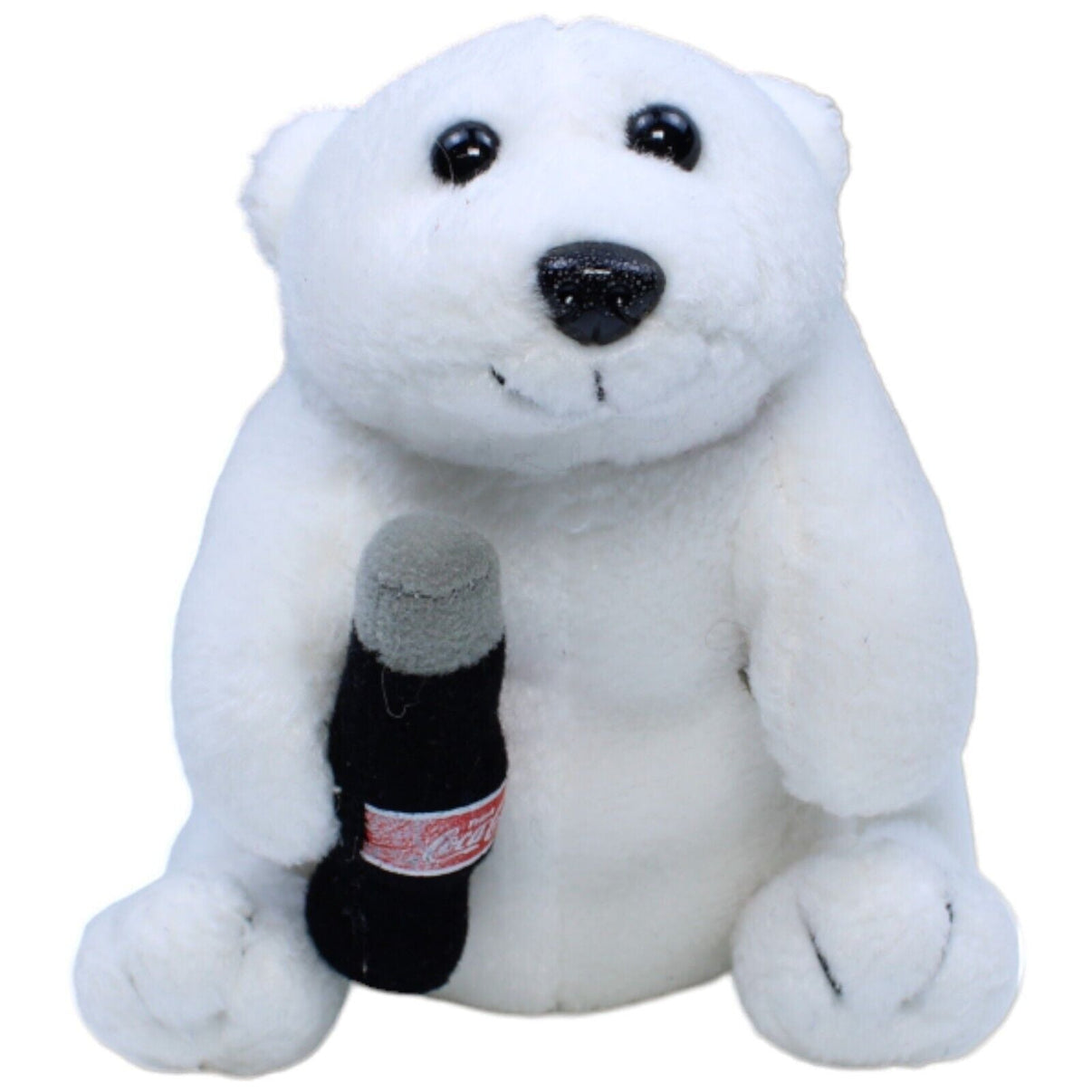 1231564 Coca Cola Vintage Coca-Cola Eisbär mit Falsche Kuscheltier Kumpel Leo Gebraucht