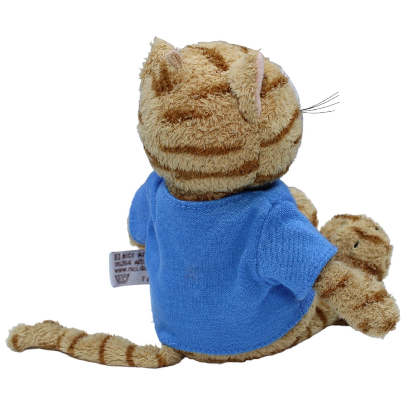 1231571 NICI Schlenker Katze mit Shirt "For you" Kuscheltier Kumpel Leo Gebraucht