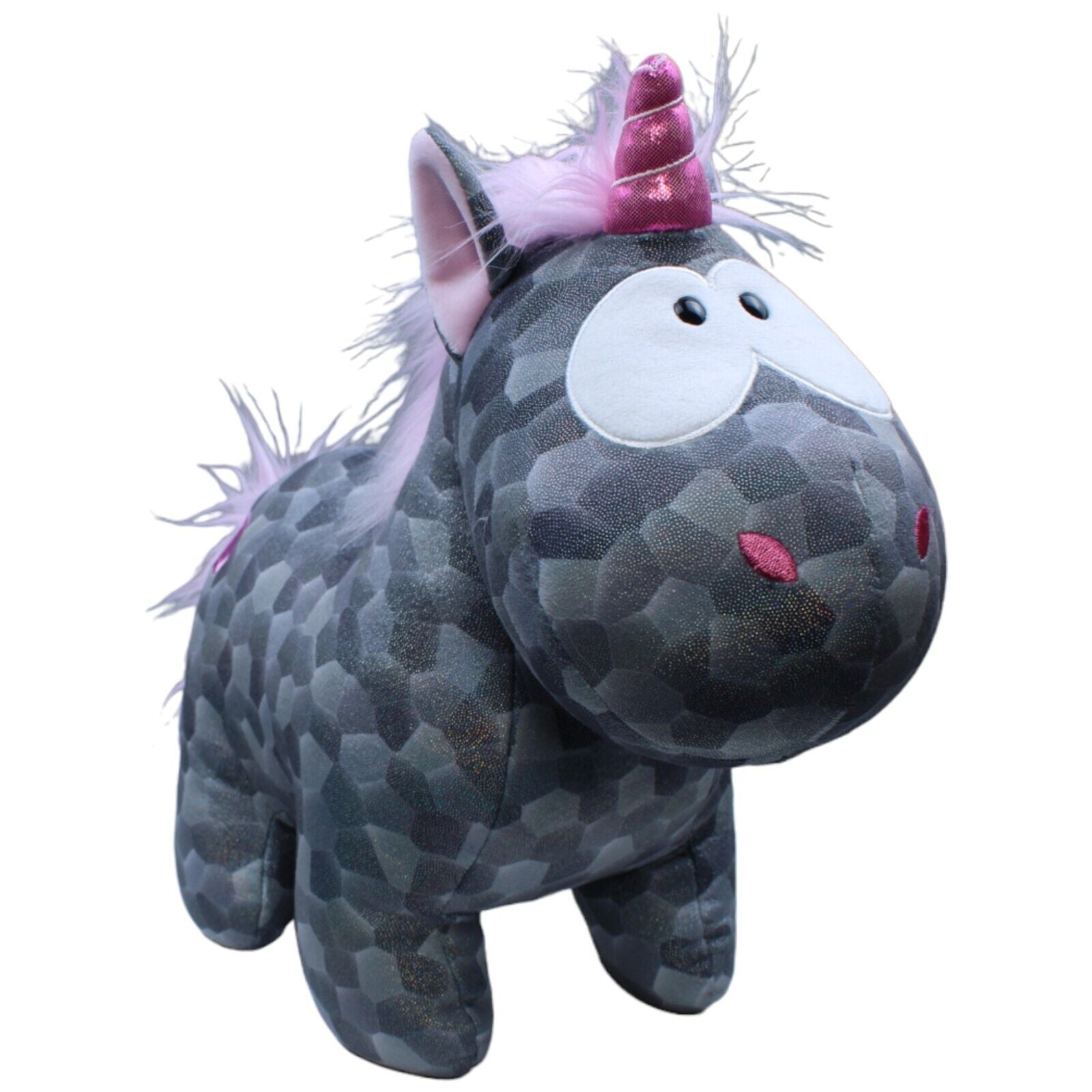 1231597 NICI Theodor and Friends, Einhorn Diamond Dust Kuscheltier Kumpel Leo neu