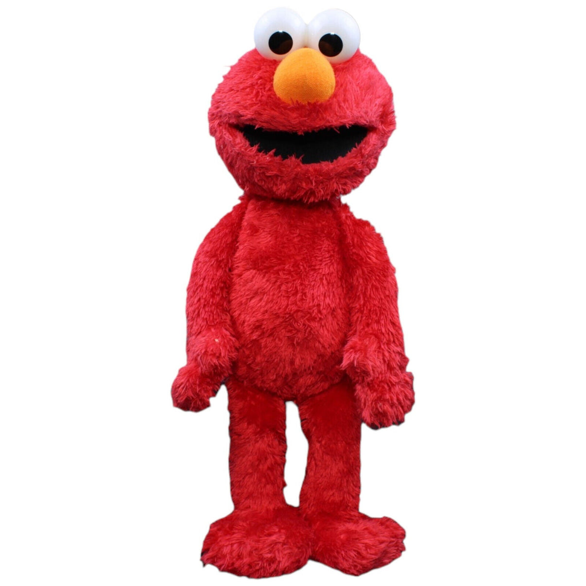 1231621 Hasbro XL Elmo aus Sesamstraße Plüschfigur Kumpel Leo Gebraucht