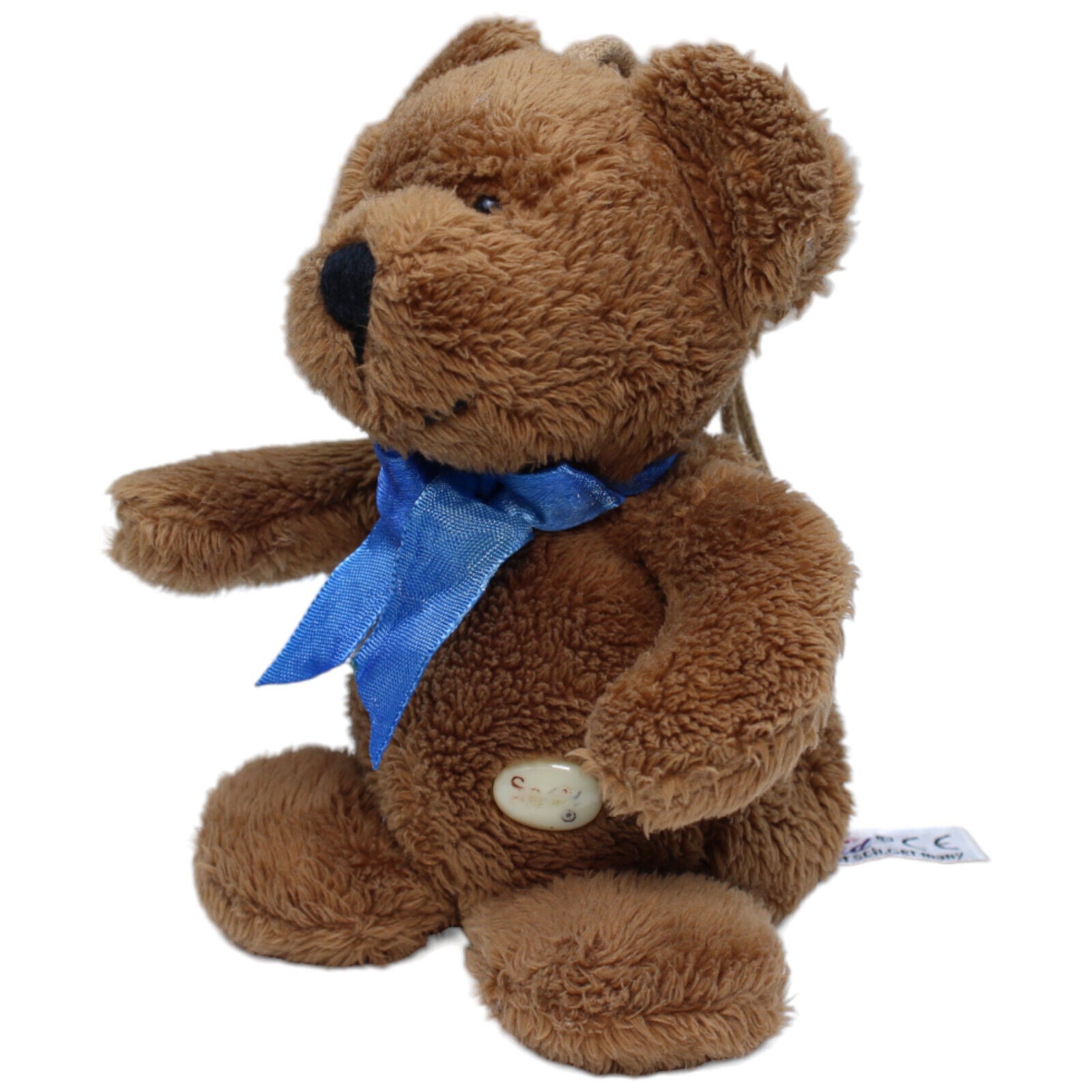 1231634 Sunkid Schlüsselanhänger, Teddybär mit blauer Schleife Schlüsselanhänger Kumpel Leo Gebraucht