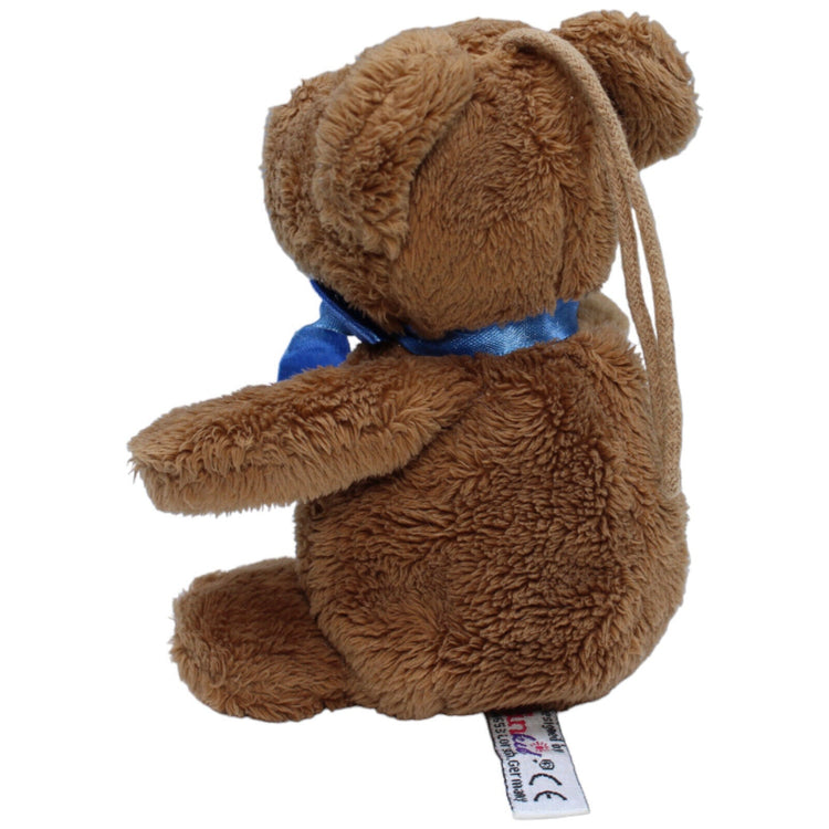 1231634 Sunkid Schlüsselanhänger, Teddybär mit blauer Schleife Schlüsselanhänger Kumpel Leo Gebraucht