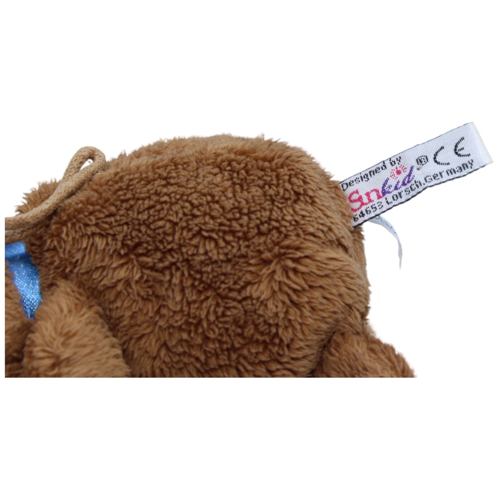 1231634 Sunkid Schlüsselanhänger, Teddybär mit blauer Schleife Schlüsselanhänger Kumpel Leo Gebraucht